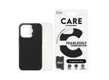 CARE BY PANZERGLASS Handyhülle "Fearlessly Fashionable Case für Apple iPhone 15 Pro Fashion Black", schwarz, B:11cm H:2cm T:19,5cm, Hüllen, Backcover, Schutzhülle, Handyschutzhülle, Case, Schutzcase, stoßfest, Handyhülle