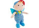 Stoffpuppe HABA "Schutzengel Frido", blau, Puppen, Kinder, Baumwolle, Polyester, Stoffpuppe