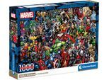 Puzzle CLEMENTONI "Impossible, Marvel Universe Compact, mit neuer Compact Box", bunt, Puzzles, KinderB:70cm H:50cm, Pappe, Motiv, Puzzle, Made in Europe, B:70cm H:50cm
