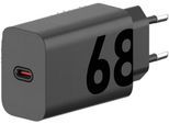 MOTOROLA Smartphone-Ladegerät "68W-AKKU-LADEGERÄT", schwarz, B:9,9cm H:2,79cm T:5,8cm, Ladegeräte, Smartphone-Ladegerät