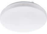 EGLO LED Deckenleuchte "FRANIA Deckenlampe, weiß, geringe Aufbauhöhe, Watt, Büro", weiß, 1, Ø 28cm H: 7cm, 1 Stk., Leuchten, Wohzimmer, Küche, Esszimmer, Flur, modern, LED Deckenleuchte