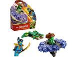 Konstruktionsspielsteine LEGO "Nya vs. Mutationsmonster-Spinner (71849), LEGO Ninjago", bunt, Spielbausteine, Kinder, Kunststoff, Konstruktionsspielsteine