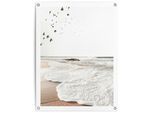 Poster REINDERS "Rollende Wellen", beige (farbe bild(er): beige), B:60cm H:80cm T:0,1cm, Leinwand, Bilder, Poster, Outdoor für Garten oder Balkon