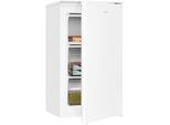 EXQUISIT Gefrierschrank "GS111-041E", Energieeffizienz: E, silber (weiß), B:48cm H:85,5cm T:45cm, Gefrierschränke, Kompakter 4*-Gefrierschrank–flexibel, zuverlässig&leicht zu bedienen, Gefrierschrank