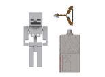 Spielfigur MATTEL "Minecraft 3.25" CORE FIG Skeleton", bunt, Spielfiguren, KinderH:8cm, Kunststoff, Spielfigur, H:8cm