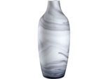 Bodenvase LEONARDO "Dekovase POESIA, in Marmoroptik", bunt (mehrfarbig), H:40cm Ø:17cm, Glas, Vasen, Bodenvase, aus Glas, handgefertigt, Höhe ca. 40 cm