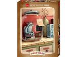 Puzzle HEYE "Jarantine / Zozoville", bunt, Puzzles, KinderB:50cm H:70cm, Pappe, Motiv, Puzzle, Made in Germany, B:50cm H:70cm