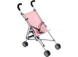 Puppenbuggy CHIC2000 "Roma, Mini-Buggy", rosa (melange rosa), Puppenwagen, KinderB:29cm H:57cm T:50cm, Kunststoff, Metall, Stoff, Puppenbuggy, B:29cm H:57cm T:50cm