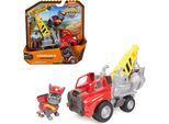 Spielzeug-Auto SPIN MASTER "Rubble & Crew - Core Vehicle Solid Charger", bunt, Spielzeugfahrzeuge, KinderB:10cm H:23cm T:23cm, Kunststoff, Spielzeug-Auto, B:10cm H:23cm T:23cm