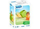Konstruktions-Spielset PLAYMOBIL "Schaukelschnecke mit Rasselfunktion (71699), JUNIOR", bunt, Spielbausteine, Baby, Kunststoff, Konstruktions-Spielset, Made in Europe