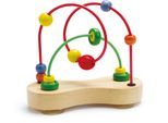 Motorikschleife HAPE "Double Bubble", bunt, Motorikspielzeug, BabyB:22cm H:20cm T:9cm, Holz, Metall, Motorikschleife, B:22cm H:20cm T:9cm