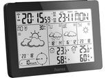 Wetterstation HAMA "Wettervorhersage-Center "Meteotime", Schwarz Wetterstation", schwarz, Wetterstationen, Wetterstation