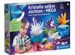 Experimentierkasten CLEMENTONI "Galileo, Kristalle selbst züchten Mega", bunt (weiß, neutral), Experimentierkästen, Kinder, Experimentierkasten, Made in Europe