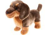 Kuscheltier HEUNEC "Misanimo, Dackel, 27 cm", braun, Plüschfiguren, KinderH:27cm, Kuscheltier, H:27cm