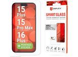 DISPLEX Displayschutzglas "Smart Glass Screen Protection", transparent, B:9cm H:1,3cm T:19,8mm, Displayfolien, Displayschutzfolie, Schutzfolie, Bildschirmschutz, kratz- & stoßfest, Displayschutzglas
