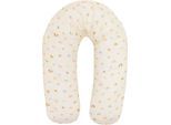 Stillkissen FILLIKID, Baby, Gr. B/H/L: 190cm, rainbows beige, Baumwolle, Funktionskissen Stillkissen, Made in Europe