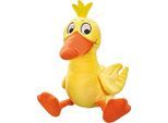 Kuscheltier SCHMIDT SPIELE "Die Maus, Ente, 25 cm", gelb (gelb, orange), Plüschfiguren, KinderH:25cm, Kuscheltier, H:25cm