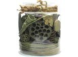 Dekofigur KAYOOM "Flora", grün, Glas, Dekofiguren, Dekofigur, grün