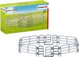 Spielfigur SCHLEICH "FARM WORLD, Weidezaun (42487)", silber (silberfarben), Spielfiguren, Kinder, Kunststoff, Spielfigur