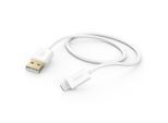 HAMA USB-Kabel "USB-Kabel Ladekabel, USB-A - Lightning, 1,5 m, Weiß", weiß (ohne farbbezeichnung), Kabel, USB-Kabel