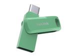 SANDISK USB-Stick "Ultra Dual USB Flash Drive Go, USB-C", grün, 64 GB, USB-Sticks, USB-Stick