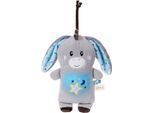 Kuscheltier NICI "My First NICI, Esel Littledoo 25 cm", grau, Plüschfiguren, KinderB:16cm H:25cm L:8cm, Kuscheltier, Baby Einschlafhilfe; mit Licht und Sound, B:16cm H:25cm L:8cm