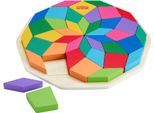 Konturenpuzzle FISHER-PRICE "Mandala-Puzzle", bunt, Puzzles, Kinder, Holz, Konturenpuzzle