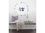 Wandtattoo KOMAR "Stitch and Angel Cutie - Größe 50 x 70 cm", bunt, Disney, Folie, Wandtattoos, Wandtattoo, selbstklebend, Wandsticker, Kinderzimmer