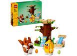 Konstruktionsspielsteine LEGO "Frühlingstierspielplatz (40709), LEGO Iconic", bunt, Spielbausteine, Kinder, Kunststoff, Konstruktionsspielsteine, Made in Europe
