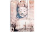 Poster REINDERS "Buddha", braun (farbe bild(er): braun), B:60cm H:80cm T:0,1cm, Leinwand, Bilder, Poster