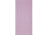 Strandtuch EGERIA "Pestemal", rosa (rose), B:80cm L:180cm, gewebte Ware, Obermaterial: 65% Baumwolle, 20% Polyester, 15% Viskose, Handtücher, Strandtuch, 80x180 cm, mit Fransen