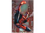 Poster REINDERS "Poster Spider-Man", rot (farbe bild(er): rot), B:61cm H:91,5cm, Papier, Bilder, Poster