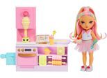 Minipuppe RAINBOW HIGH "Rainbow High Little Dessert Shop with Kandy Playset", bunt, Puppen, KinderB:29,5cm H:20,5cm, Minipuppe, B:29,5cm H:20,5cm