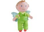 Stoffpuppe HABA "Schutzengel Lunis", grün, Puppen, Kinder, Baumwolle, Polyester, Stoffpuppe