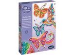 Kreativset SENTOSPHERE "Bastelset Strassstein-Schlüsselanhänger", bunt, Kreativsets, Kinder, Kreativset