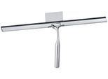 Duschabzieher WENKO "Terni", grau (chromfarben), B:40cm L:16,5cm, Zinkdruckguss, Wasserabzieher, Duschabzieher, Badezimmerwischer