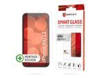 DISPLEX Displayschutzglas "Smart Glass - Apple iPhone XR/11", transparent, B:12cm H:6cm T:25mm, Displayfolien, Displayschutzglas