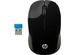 HP Maus "Wireless-Maus 200", schwarz, B:5,8cm H:3,4cm T:9,5cm, Computer-Mäuse, Maus