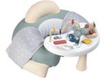 Spieltisch SMOBY "Little Smoby, Cosy Babysitz mit Activity-Tisch", blau (blau, weiß), Spieltische, BabyB:66cm H:42cm T:70cm, Kunststoff, Spieltisch, B:66cm H:42cm T:70cm