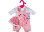 Puppenkleidung BABY BORN "Einteiler mit Mütze 43 cm", rosa, Puppenkleidung, Baby, Puppenkleidung
