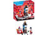 Konstruktions-Spielset PLAYMOBIL "Miraculous: Rollerfahrt durch Paris (71864)", bunt, Spielbausteine, Kinder, Kunststoff, Konstruktions-Spielset, Made in Europe