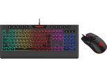 HYRICAN Tastatur- und Maus-Set "Striker Gaming Sparset Level Bronze", schwarz, Eingabegeräte-Sets, Tastatur- und Maus-Set