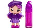 Minipuppe YUMMILAND "Yummiland Lipgloss Doll - Greta Grape", bunt, Puppen, Kinder, Minipuppe, inklusive Schlüsselanhänger