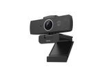 HAMA Webcam "Ultra HD2160p Webcam mit flexiblem Neigungswinkel, Rauschunterdrückung", schwarz, B:13cm H:6cm T:15,5cm, Camcorder, - Zusatzfunktionen: 1/4 Zoll-Gewinde, Autom. Belichtungsanpassung, Webcam