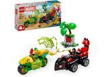 Konstruktionsspielsteine LEGO "Actionspaß mit Spin und Electro in ihren Dino-Flitzern (11198)", bunt, Spielbausteine, Kinder, Kunststoff, Konstruktionsspielsteine, LEGO Spidey; Made in Europe