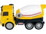 Spielzeug-Betonmischer KLEIN "Mercedes-Benz AROCS", weiß (gelb, weiß), Spielzeugfahrzeuge, KinderB:12cm H:16cm T:32cm, Kunststoff, Spielzeug-Betonmischer, B:12cm H:16cm T:32cm