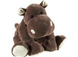 Kuscheltier HEUNEC "Softissimo, Hippo sitzend", braun, Plüschfiguren, KinderB:28cm H:26cm L:19cm, Plüsch, Kuscheltier, B:28cm H:26cm L:19cm