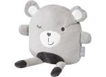 Kuscheltier ROBA "Lil Cuties, Kuschelfreund Sammy", silber (silberfarben), Plüschfiguren, KinderB:20cm H:20cm T:12cm, Polyester, Kuscheltier, inkl. Freundschaftskarte, B:20cm H:20cm T:12cm