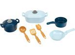 Spiel-Kochgeschirr KLEIN "Emma's Kitchen - Kochutensilien-Set", blau, Spielgeschirr, Kinder, Kunststoff, Spiel-Kochgeschirr, Made in Germany, Topseller