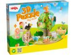 Puzzle HABA "3D Spielwelt Obstgarten", bunt, Puzzles, Kinder, Holz, Papier, Pappe, Motiv, Puzzle